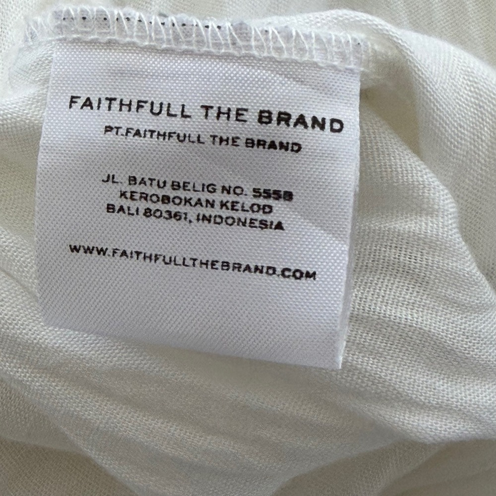 Faithfull The Brand Gianna Midi Dress Floral Cottagecore Puff Sleeve XS - Picture 10 of 15